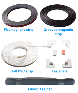 Mosquitera Magnética <span class=keywords><strong>de</strong></span> Fibra <span class=keywords><strong>de</strong></span> Vidrio para Ventanas, Resistente a Insectos, con Marco <span class=keywords><strong>de</strong></span> PVC para Uso Doméstico y en Apartamentos - Product Image 6