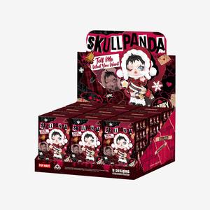 POP MART SKULLPANDA Oficial, Serie Tell Me You Want, Juguetes de Peluche de PVC en Caja Ciega, Set de 9 Piezas, 100% Original, Regalos de Navidad de Moda - Product Image 2