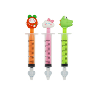 Seringue de lavage nasal pour enfants avec débit contrôlable, motif animal de dessin animé, embout en silicone souple, irrigateur nasal pour nourrissons