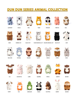 Bobova Dun Dun-Koala – Doudou animal super doux et moelleux, brodé, couleur personnalisable, rembourrage en coton PP et polyester