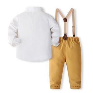 Usine 3 ans tout-petits vêtements de baptême <span class=keywords><strong>pour</strong></span> bébé garçon coréen personnalisé enfants vêtements garçons ensemble d'été - Product Image 2