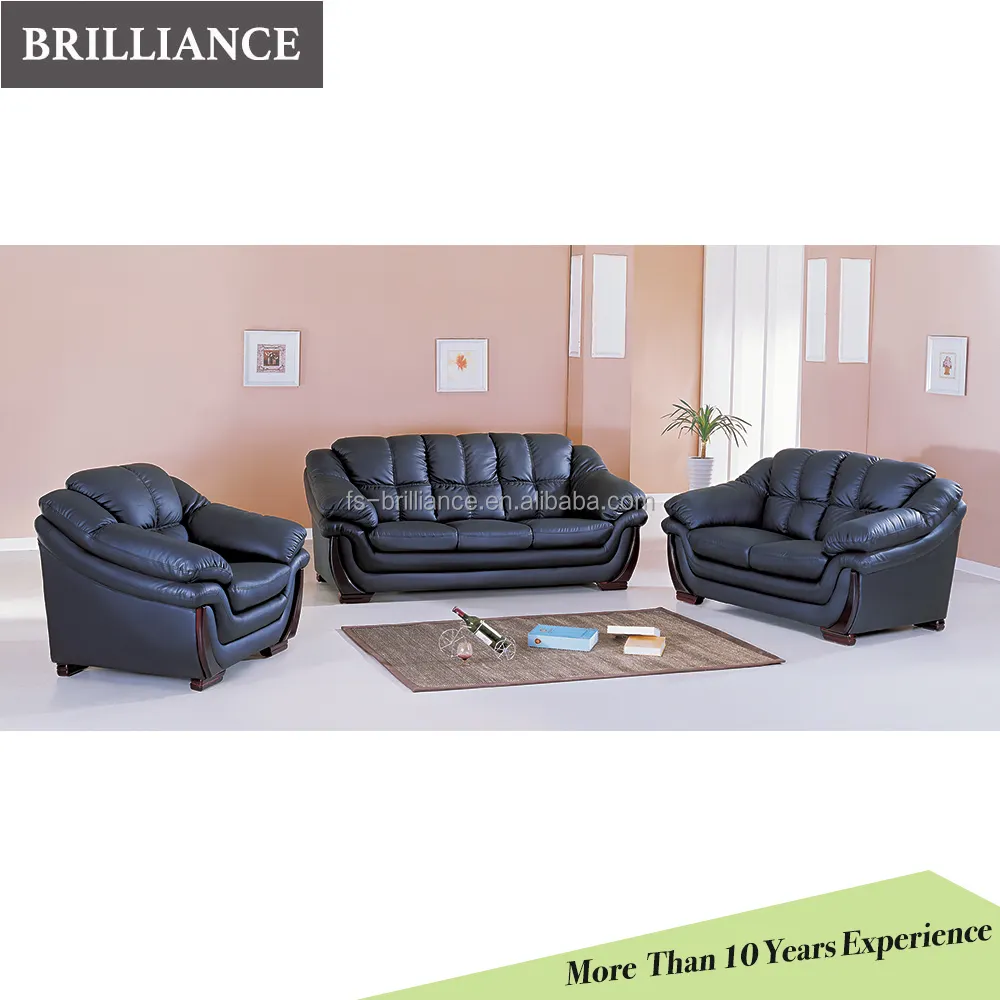 सेक्शनल सोफा सेट कम कीमत अच्छी गुणवत्ता वाला चमड़ा होम फर्नीचर आधुनिक लिविंग रूम सोफा एल आकार सोफा सेट यूरोपीय शैली बीआर-ए16