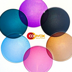 Cambio rápido 1,61 <span class=keywords><strong>Lentes</strong></span> fotocromáticas para anteojos Gris/Marrón Lente óptica de visión única - Product Image 3