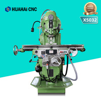 Hua Hai H-kalite X5032 Dikey Üniversal Yükselen Tabla Freze Tezgahı Orta Görev Tipi ISO50 İş Mili 380V/220V