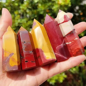 Cristal de Mookaite Natural Pulido al por Mayor, Torre de Cristal Curativa, Varita de Cristal Tallada, Colección de Especímenes Minerales - Product Image 1