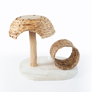 Torre Tiragraffi per Gatti in Legno di Alta Qualità per Interni, Albero da Arrampicata Moderno e Lussuoso per Gatti - Product Image 6