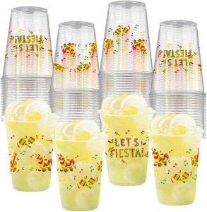Water clear Frosted Coffee Wholesale Juice 12 oz logo Sealing Film <b>Drinking</b> Disposable Customised U Shape <b>Plastic</b> <b>Cup</b> - Product Image 1