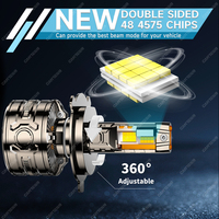 Phares LED de voiture Senrobo Y28 300W 50000LM super lumineux H1 H3 H4 H7 H8 H11 9005 9006 9012 880 881 Ampoules LED pour automobile