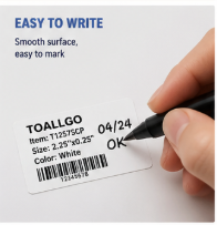 2.25x0.75 Inch BPA Free Thermal <b>Labels</b> 1700PCS Per Roll with Easy Tear Line for Shipping - Product Image 4