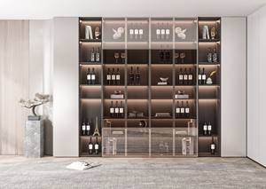 Solid Wood Entryway and Living Room <b>Sideboard</b> Convertible Restaurant Buffet Cabinet - Product Image 3