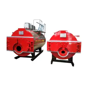 Water cooled fully premixed ultra-low nitrogen condensing gas steam generator commercial industrial large boiler 1 ton