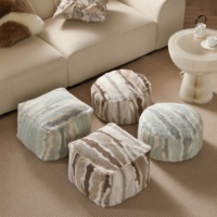 Insert de remplissage de pouf à particules EPP amélioré 2024 avec fermeture à glissière Remplissage de pouf non effondrant résistant au feu fortement supporté