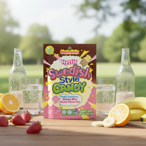 Hyttis <strong>Swedish</strong> Jelly <strong>Sweet</strong> Fruit Sour <strong>Swedish</strong> Cany Mix Flavor Soft&amp;Chewy Gummy Candy - Product Image 1