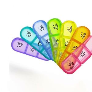 Pastillero Semanal Portátil de 7 Días, Duradero, de PP, con 21 Compartimentos y Tapas de Cierre Seguro para Medicamentos Diarios - Product Image 3