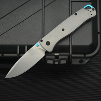 Draagbare Outdoor Edc Tool Vouwmes Stalen Mes Titanium Legering Handvat Survival Pocket Mes Voor Dagelijks Camping Oem Beschikbaar