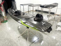 Tabla de Surf a Motor Surfon-GTA EFI para Principiantes, 58 km/h, Fibra de Carbono, Motor a Gasolina, con Temporizador Automático y ECU