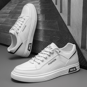 Mocasines Blancos de Alta Calidad para Hombre, Ligeros, con Suela Blanda, Zapatos Casuales Transpirables para Caminar, Primavera, Verano, Otoño, Unisex - Product Image 1