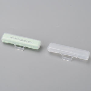 Caja de Etiquetas para Cables de Plástico Transparente OUORO LMC-3, Caja de Marcadores de Cables Impermeable y Antipolvo con Etiqueta de Amarre, Accesorios de Cableado - Product Image 2