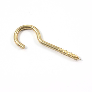 Custom Steel Sheep Horn Augen schraube Verzinkte selbst schneidende Schraube mit Circle Light Hooks Schlaufen ring Nagel M3 M5 M8 Gewinde größen - Product Image 4