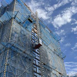 DAHAN Sc200/200 2000KG Treuil de construction intelligent à double cage Ascenseur de chantier 0-40m/min Vitesse de levage maximale - Product Image 3