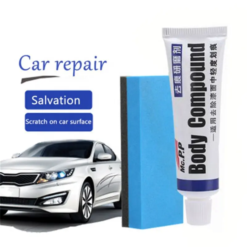 Car Body Compound Paste Set Car Auto Body Compound Scratch Repair Paint Care Polishing Grinding Car Wax
