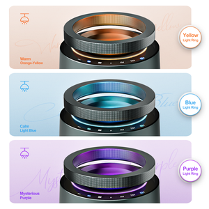 เครื่องกระจายกลิ่นหอมแบบพกพาไร้สายสำหรับรถยนต์ Scentcares ขนาด 10 มล. ใช้พอร์ต USB พร้อมน้ำหอมปรับอากาศ รับประกัน 1 ปี - Product Image 5