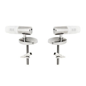 Kit de bisagras suaves para asientos de inodoro 181 Q901 y 182 V901, 18 cm de largo, 12 cm de ancho, 3 cm de altura - Product Image 1