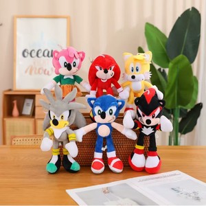 Vente en gros de peluches <span class=keywords><strong>Sonic</strong></span> de 30 cm, peluches de dessins animés, jouets en peluche <span class=keywords><strong>Sonic</strong></span>, cadeau pour enfants - Product Image 5