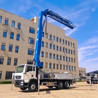 Camión Bomba de Concreto JIUHE de Fábrica, Bomba de Concreto de 17-70m, Camión con Bomba de Concreto para Trabajos de Construcción