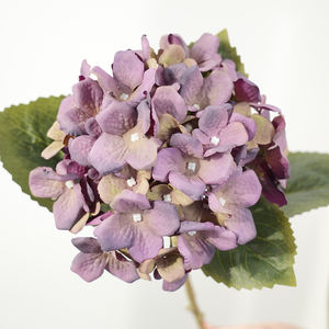 कृत्रिम बड़े हाइड्रेंजिया फूल, शादियों, पार्टियों, त्योहारों, मां के दिन, स्नातक समारोह के लिए उपयुक्त - Product Image 4