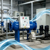 Filtre autonettoyant RF pour traitement de l'eau, détartrage, antirouille et stérilisation pour tours de refroidissement CVC et eau de circulation de chaudière