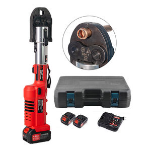 Alat Crimping Hidrolik Profesional ES-1550 Bertenaga Baterai, Alat Tekan Pipa Kompresi Baja Tahan Karat, Alat Pro Press - Product Image 3