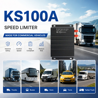 Limitador de Velocidad para Vehículos 4G GPS Certificado R89 KS100A, Regulador de Velocidad Electrónico Mecánico para Camiones, Cumplimiento de Seguridad para Flotas