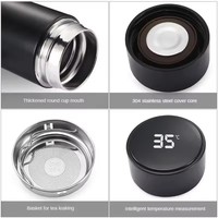 Thermos intelligent à LED avec affichage de la température, en acier inoxydable 304, pour enfants, gourde isotherme de voyage