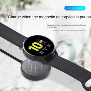 Câble de charge magnétique pour <span class=keywords><strong>montre</strong></span> Samsung Watch7/6/<span class=keywords><strong>5</strong></span>/4Pro, compatible avec la base de charge magnétique <span class=keywords><strong>Galaxy</strong></span> 3/Active2 - Product Image 4