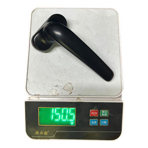 Accessoires de poignée de fenêtre intérieure coulissante en alliage d'aluminium noir incliner et tourner les poignées de fenêtre Upvc - Product Image 6