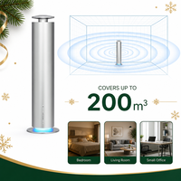 Diffuseur d'arômes électrique sans eau, à commande par application, à air froid, de luxe, personnalisé, pour Noël et Thanksgiving, pour hôtels