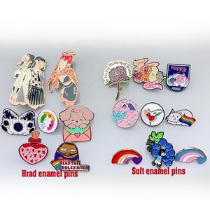 Nhà Máy Bán buôn men pin tùy chỉnh long lanh đúc nhôm ve áo pin phong cách cổ với dập kỹ thuật cho logo quà lưu niệm - Product Image 4