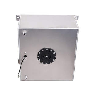 60L Универсальный алюминиевый зеркальный полированный буферный резервуар для масла топливный элемент с топливным баком с крышкой датчика пены внутри - Product Image 4