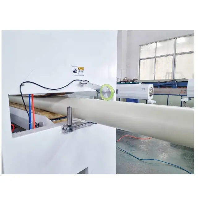 UPVC PVC plástico 75mm-250mm suministro de agua/tubo de drenaje/tubo de doble tornillo máquina extrusora línea de producción