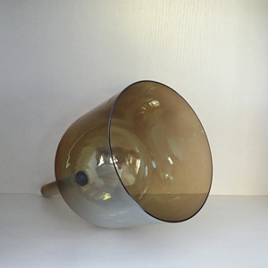 HF Chakra Tones 440Hz 432Hz Smokey Cuencos de cristal de cuarzo de mano para curar el sonido Mango de baño Cuenco de sonido de cristal Yoga - Product Image 3