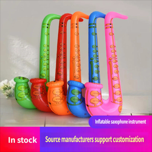Juego de Juguetes Musicales Inflables para Niños, Guitarra y Micrófono de Radio, para Fiestas y Escenarios, Venta al Por Mayor - Product Image 3
