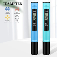 Testeur de qualité de l'eau potable pour aquariums et piscines hydroponiques Compteur TDS portable en un clic Stylo TDS détection PPM Affichage LCD