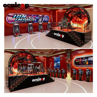Bermuda 12D Dome Theater 2026 Nouveau simulateur de vol 8/16 places personnalisable pour intérieur, cinéma dôme volant immersif 360° 10D 5D 7D 9D