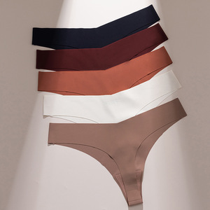 Euro-mỹ qua biên giới thong-nữ eo thấp sexy <span class=keywords><strong>G</strong></span>-<span class=keywords><strong>string</strong></span>, liền mạch một mảnh, hầu như không có quần lót vô hình - Product Image 4