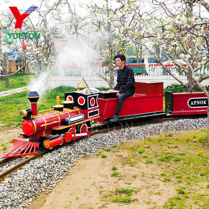Forest Park Kids Mini Amusement Park - Small Steam Train