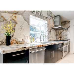 Newstar New Modern Brazil Patagonia Quartzite Counter Kitchen Island Table with for Kitchen Villa - Product Image 1