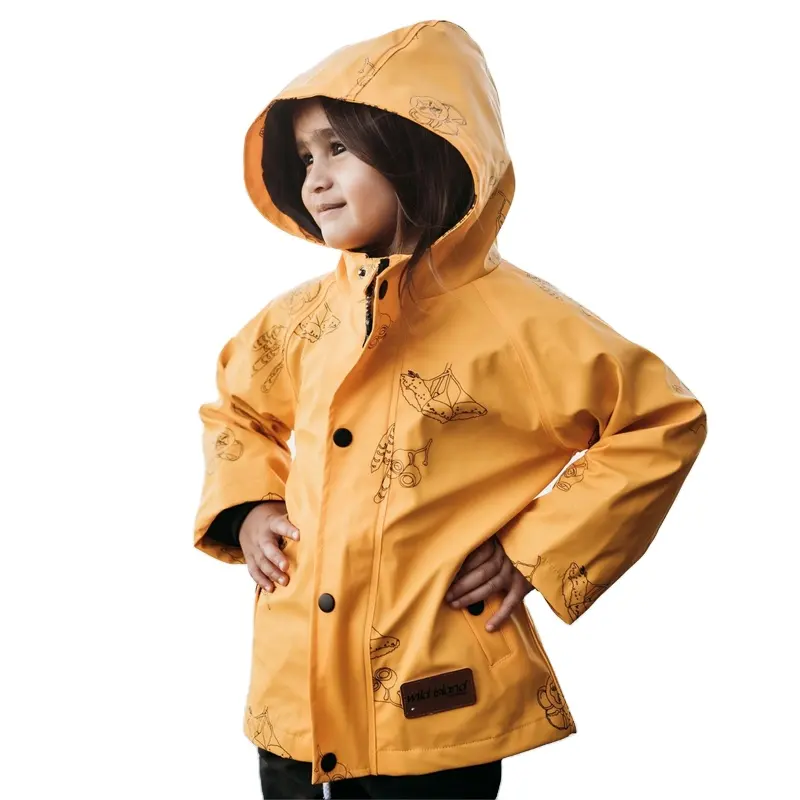 Rainbow Kids Raincoats Raincoat For Girl Kid Printed Rain Coat Kids Rain Jacket Raincoat