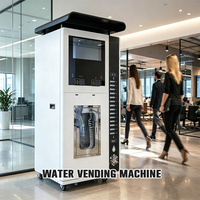 Máquina Expendedora Automática de Agua Pura con Tecnología de Ósmosis Inversa, ATM Comercial de Recarga de Agua para Venta de Autoservicio