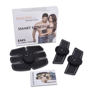 Beslife Entrenador de músculos recargable Dispositivo de fitness corporal Almohadillas de gel Masajeador con seis almohadillas Pistola de masaje portátil - Product Image 6